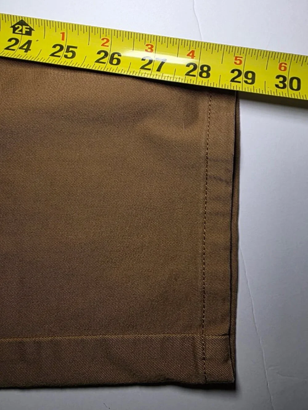 Levi Strauss Two Horse Brand Mens Caramel Brown Denim Jeans Size 30 x 32